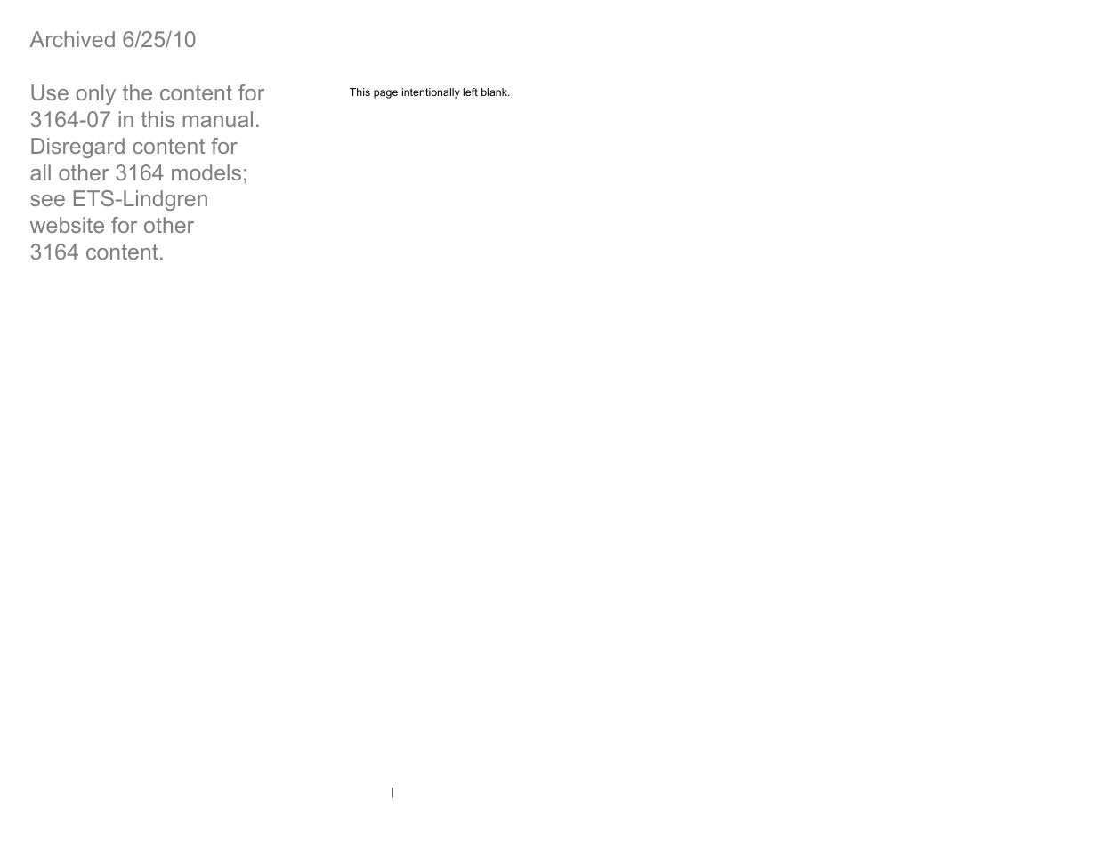 ETS-Lindgren 3164-07 Open-Boundary Quad-Ridged Horn (Archived) User Manual | Page 4 / 80