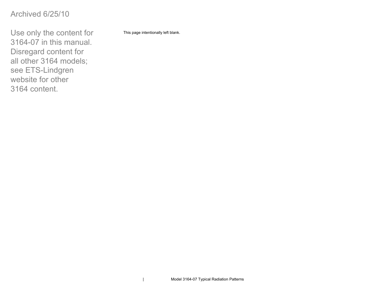 ETS-Lindgren 3164-07 Open-Boundary Quad-Ridged Horn (Archived) User Manual | Page 66 / 80