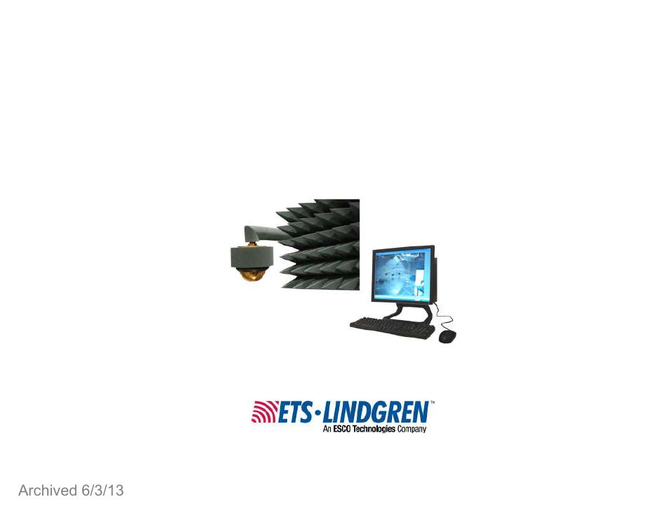 ETS-Lindgren 4340 Digital Camera System (CCTV) (Archived) User Manual | 63 pages