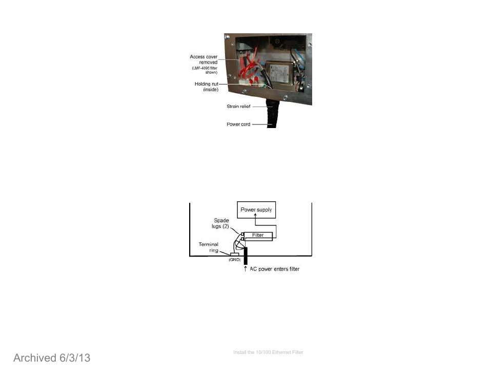 Archived 6/3/13 | ETS-Lindgren 4340 Digital Camera System (CCTV) (Archived) User Manual | Page 28 / 63