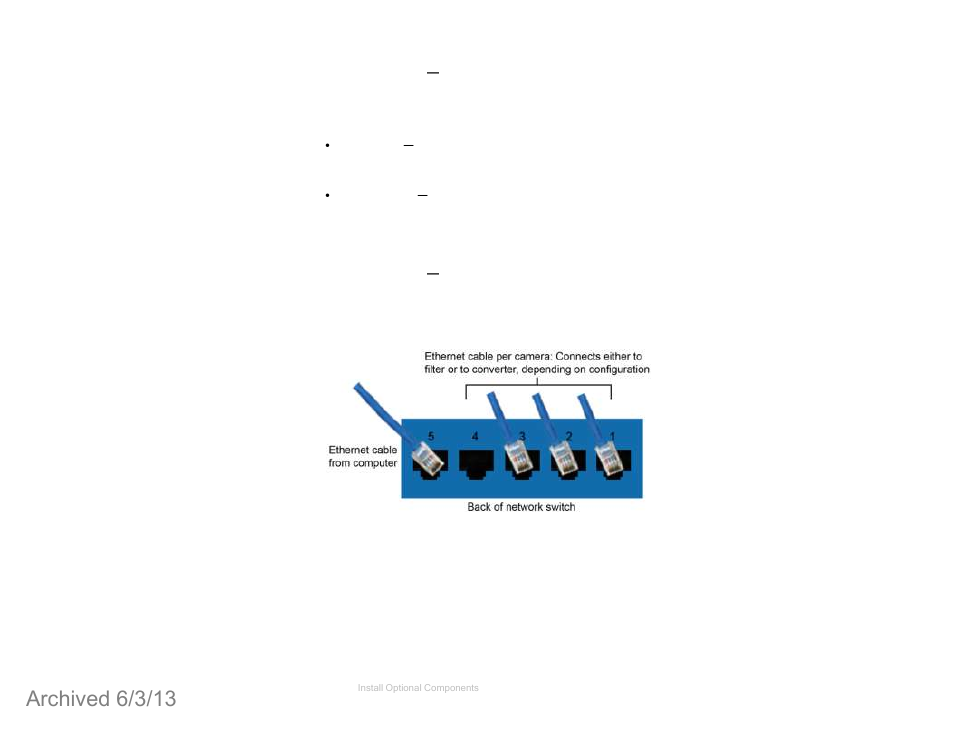 Multi-camera system, Additional pre-installation tasks, Installation tasks | Archived 6/3/13 | ETS-Lindgren 4340 Digital Camera System (CCTV) (Archived) User Manual | Page 45 / 63