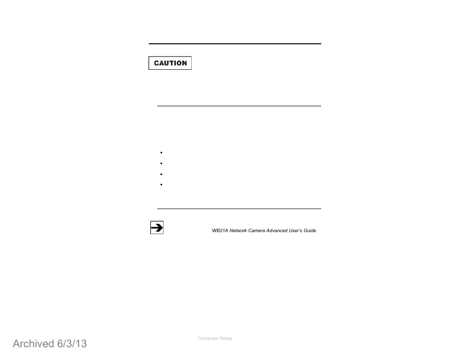 0 computer setup, Minimum computer requirements, Setup the computer | Archived 6/3/13 | ETS-Lindgren 4340 Digital Camera System (CCTV) (Archived) User Manual | Page 47 / 63