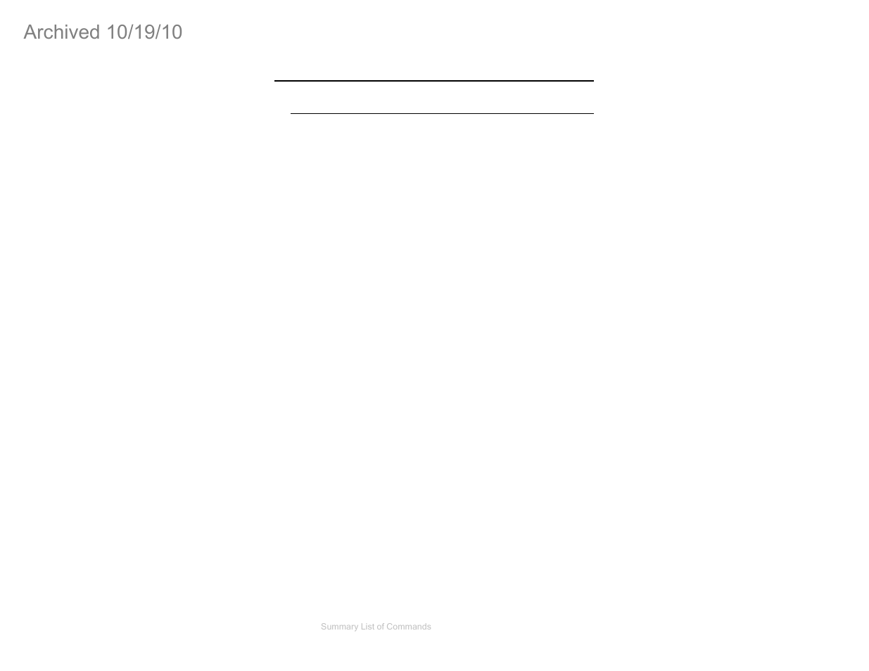 Appendix b: summary list of commands, Ieee-488.2 commands | ETS-Lindgren FM5004 Field Monitor (Archived) User Manual | Page 111 / 115