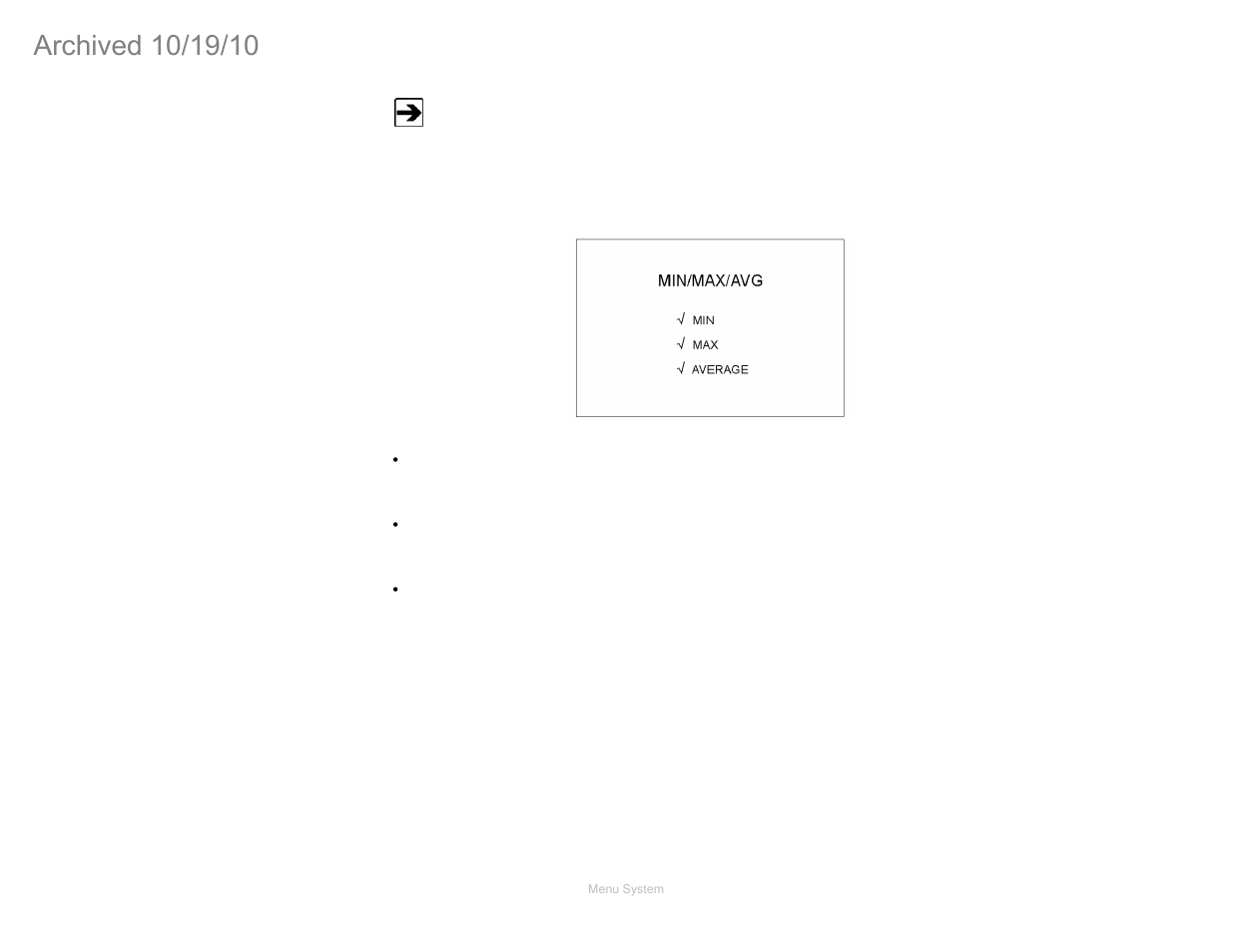 Min/max/avg | ETS-Lindgren FM5004 Field Monitor (Archived) User Manual | Page 44 / 115