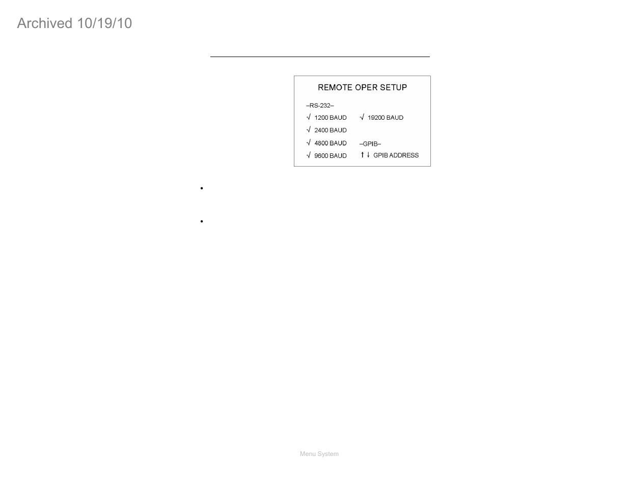 Remote oper setup | ETS-Lindgren FM5004 Field Monitor (Archived) User Manual | Page 46 / 115
