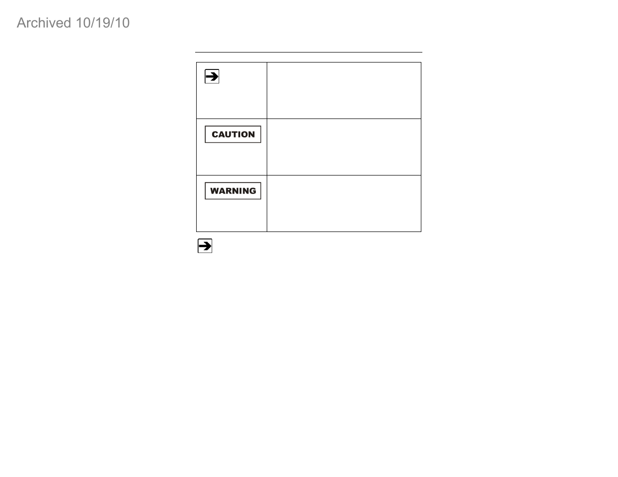 Notes, cautions, and warnings | ETS-Lindgren FM5004 Field Monitor (Archived) User Manual | Page 9 / 115