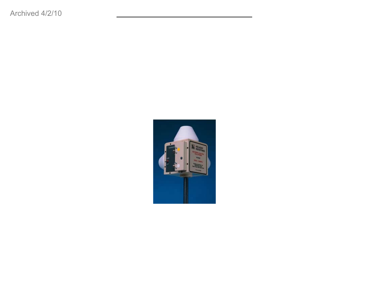 Archived 4/2/10, 0 introduction | ETS-Lindgren FP5000 Isotropic Electric Field Probe (Archived) User Manual | Page 7 / 52