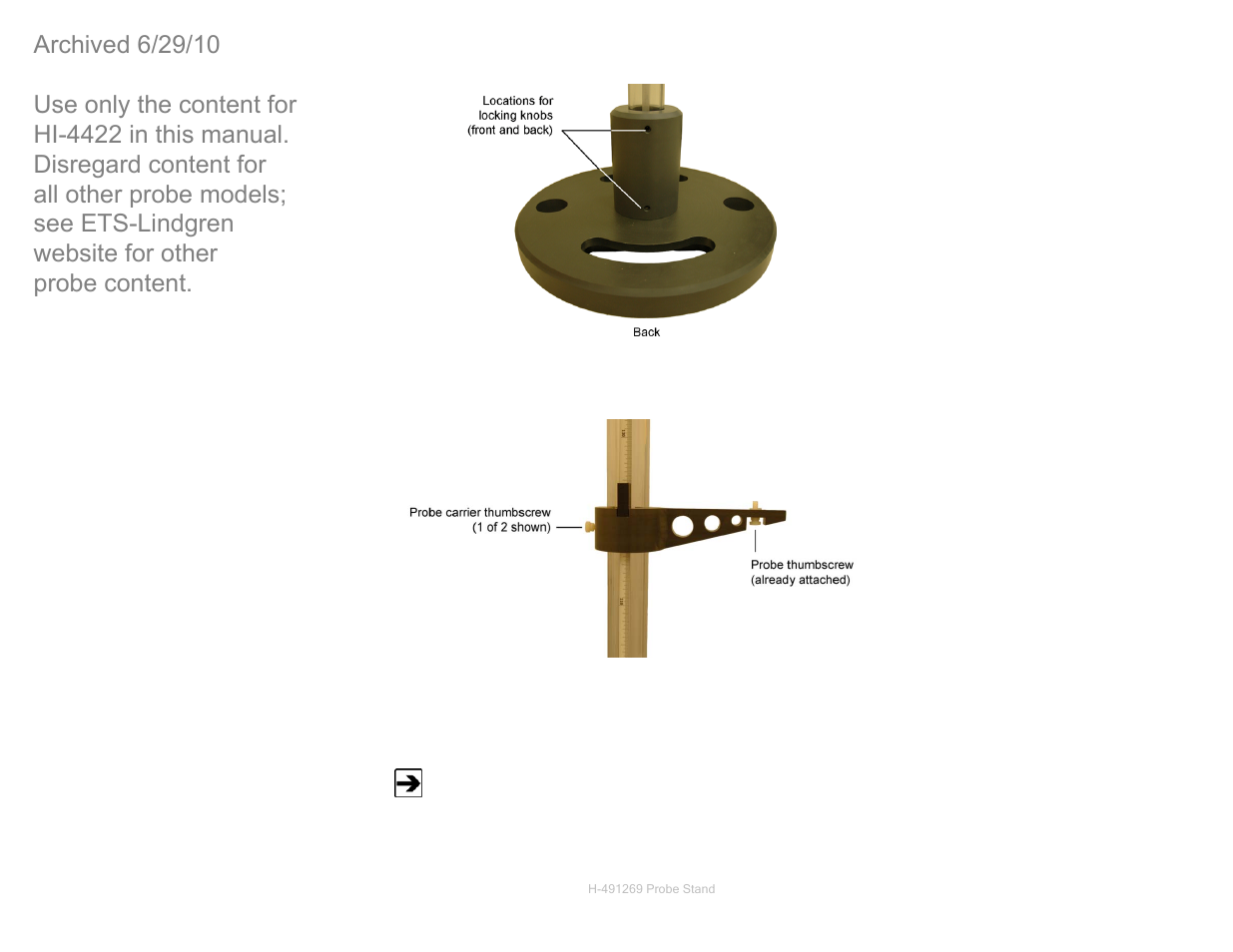 ETS-Lindgren HI-4422 Field Probe (Archived) User Manual | Page 74 / 158
