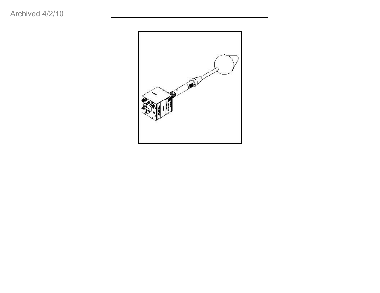 Archived 4/2/10 | ETS-Lindgren HI-4455 Isotropic Field Probe (Archived) User Manual | Page 8 / 53