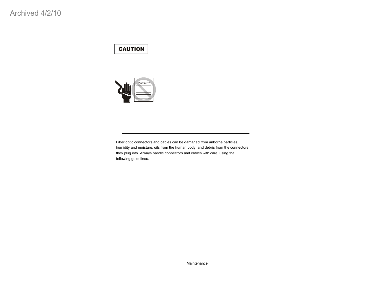 Archived 4/2/10, 0 maintenance | ETS-Lindgren HI-4460 Graphical Readout (Archived) User Manual | Page 11 / 77