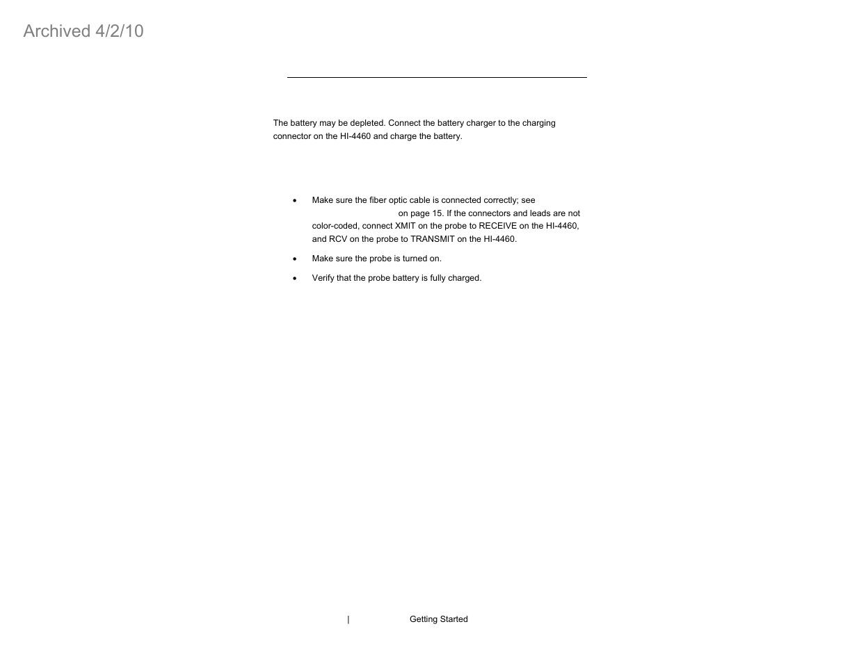 Archived 4/2/10 | ETS-Lindgren HI-4460 Graphical Readout (Archived) User Manual | Page 18 / 77