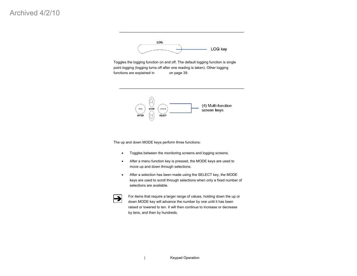 Archived 4/2/10 | ETS-Lindgren HI-4460 Graphical Readout (Archived) User Manual | Page 20 / 77