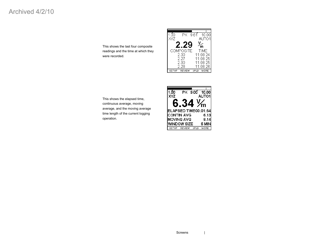 Archived 4/2/10 | ETS-Lindgren HI-4460 Graphical Readout (Archived) User Manual | Page 27 / 77