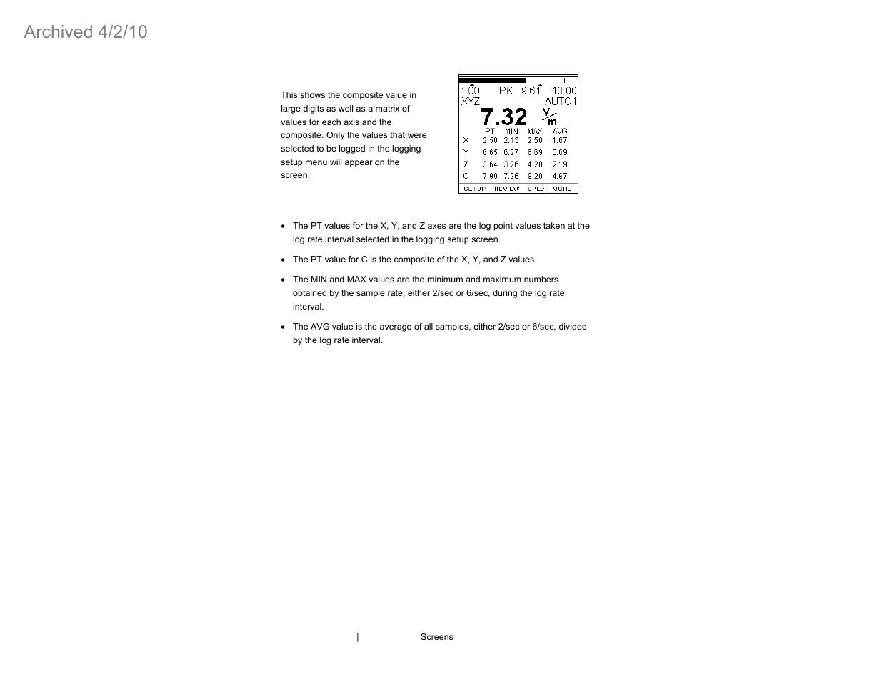 Archived 4/2/10 | ETS-Lindgren HI-4460 Graphical Readout (Archived) User Manual | Page 28 / 77