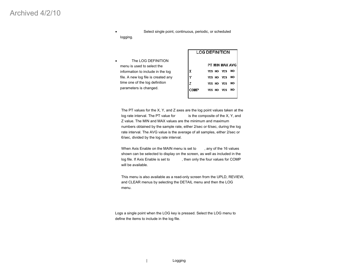 Archived 4/2/10 | ETS-Lindgren HI-4460 Graphical Readout (Archived) User Manual | Page 40 / 77