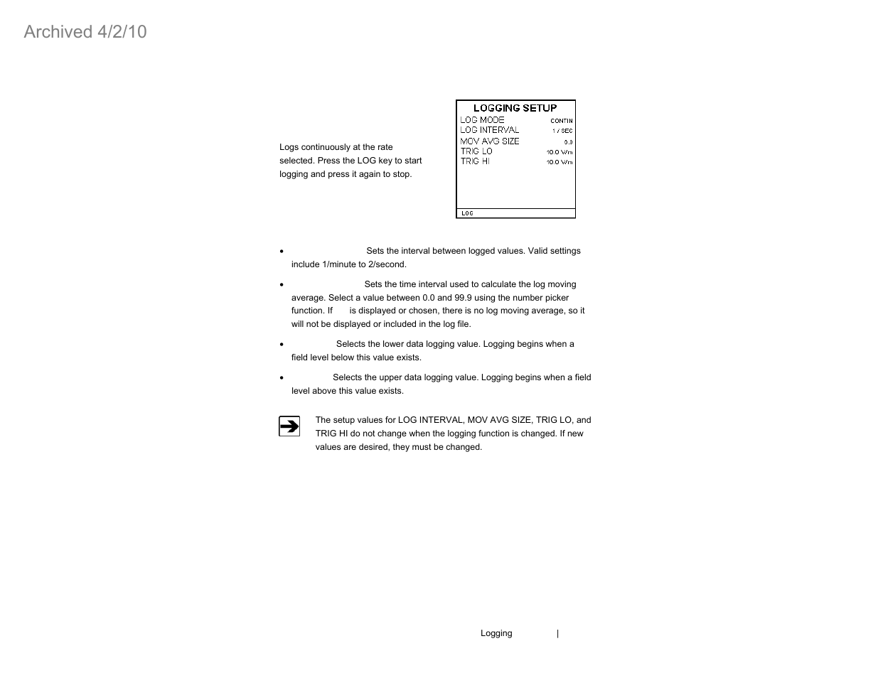 Archived 4/2/10 | ETS-Lindgren HI-4460 Graphical Readout (Archived) User Manual | Page 41 / 77