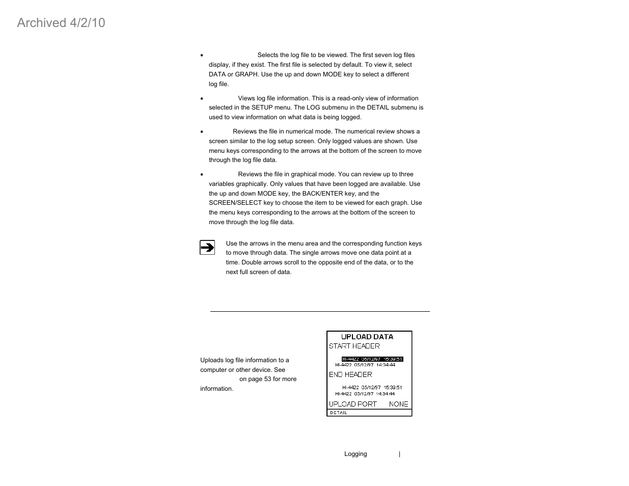 Archived 4/2/10 | ETS-Lindgren HI-4460 Graphical Readout (Archived) User Manual | Page 45 / 77