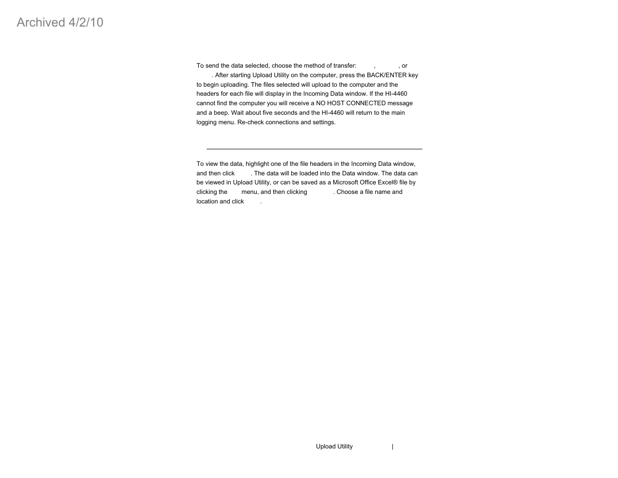 Archived 4/2/10 | ETS-Lindgren HI-4460 Graphical Readout (Archived) User Manual | Page 55 / 77