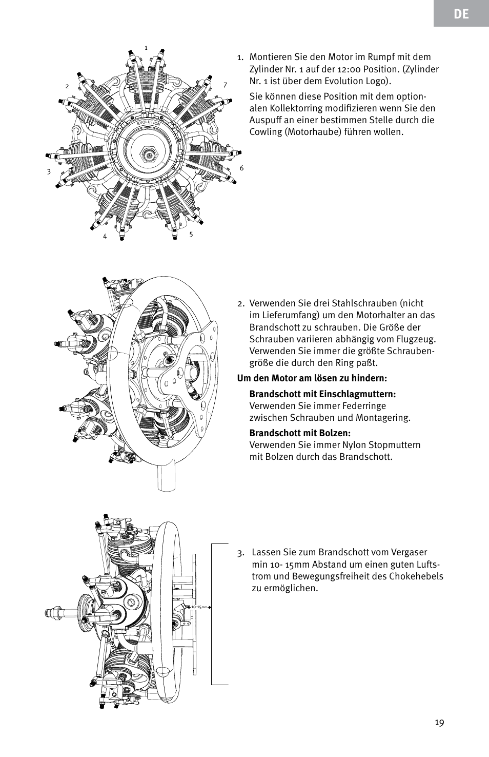 Evolution Engines E999 User Manual | Page 19 / 60