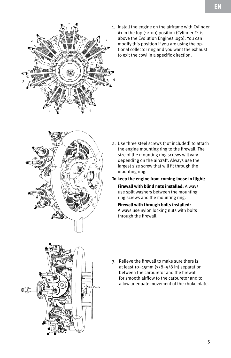 Evolution Engines E999 User Manual | Page 5 / 60