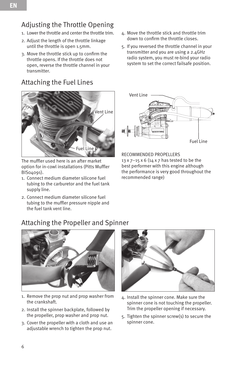 Evolution Engines 91NX User Manual | Page 6 / 15