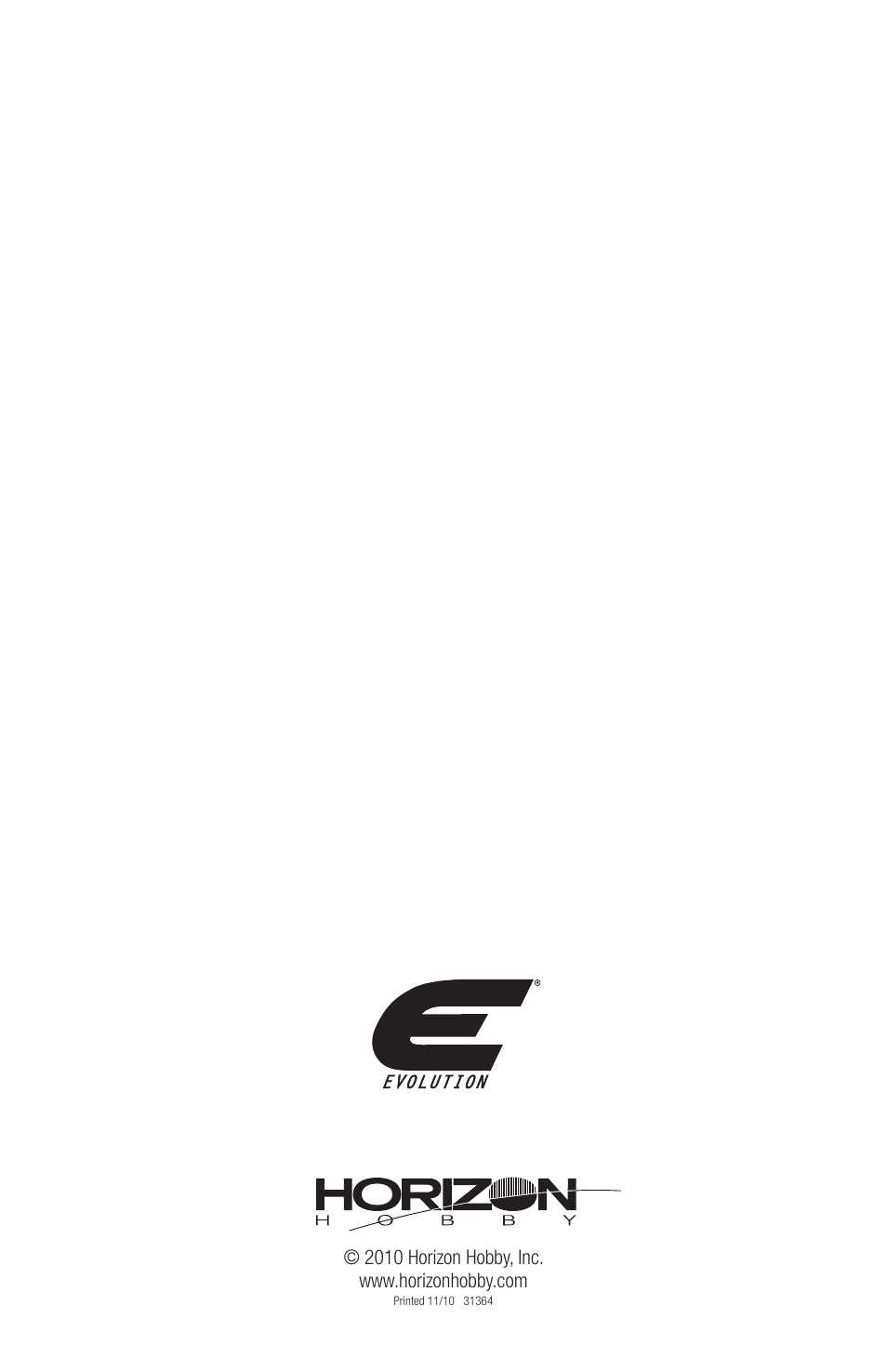 Evolution Engines 40NX RC User Manual | 16 pages