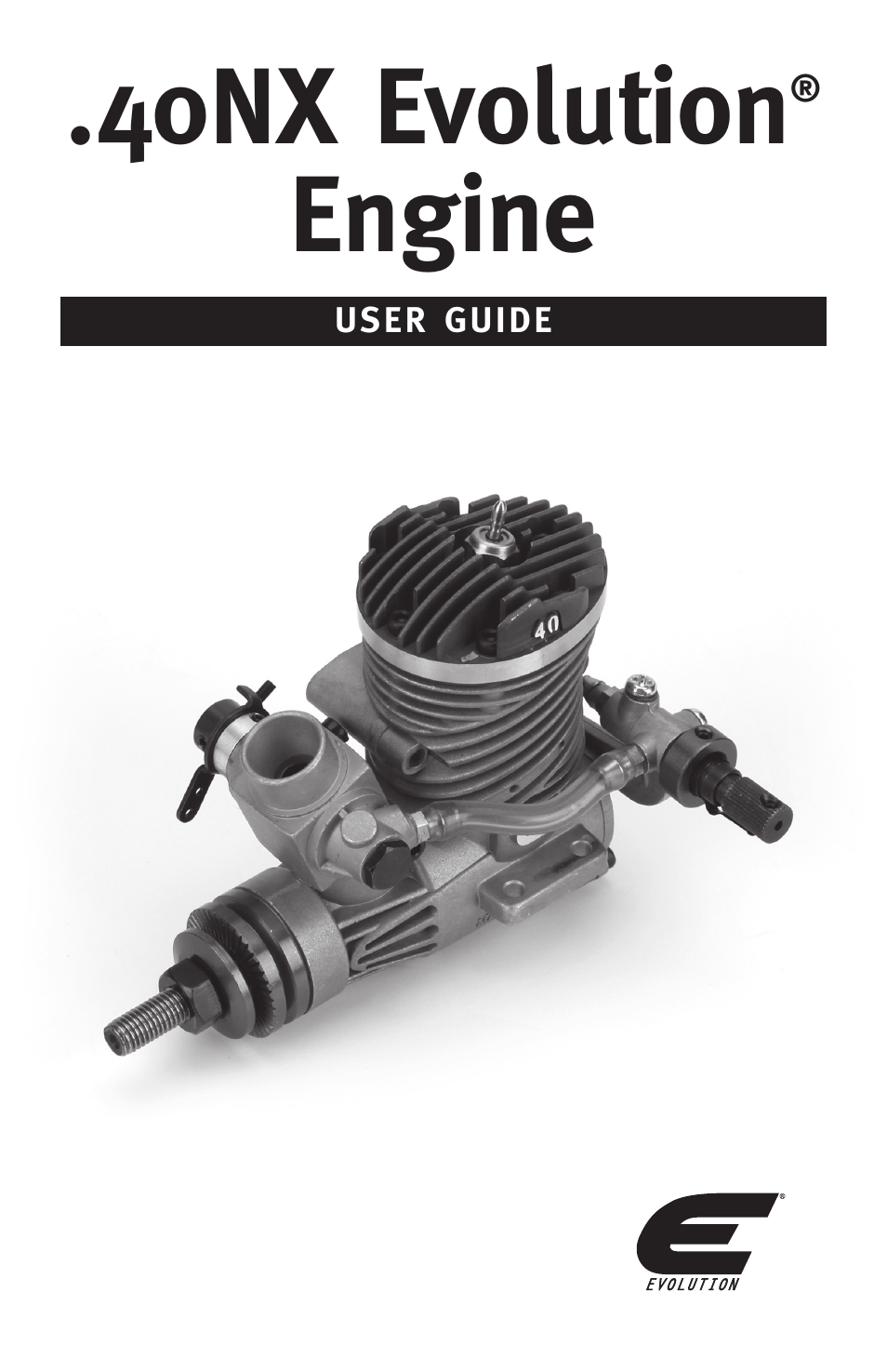 40nx evolution, Engine | Evolution Engines 40NX RC User Manual | Page 2 / 16