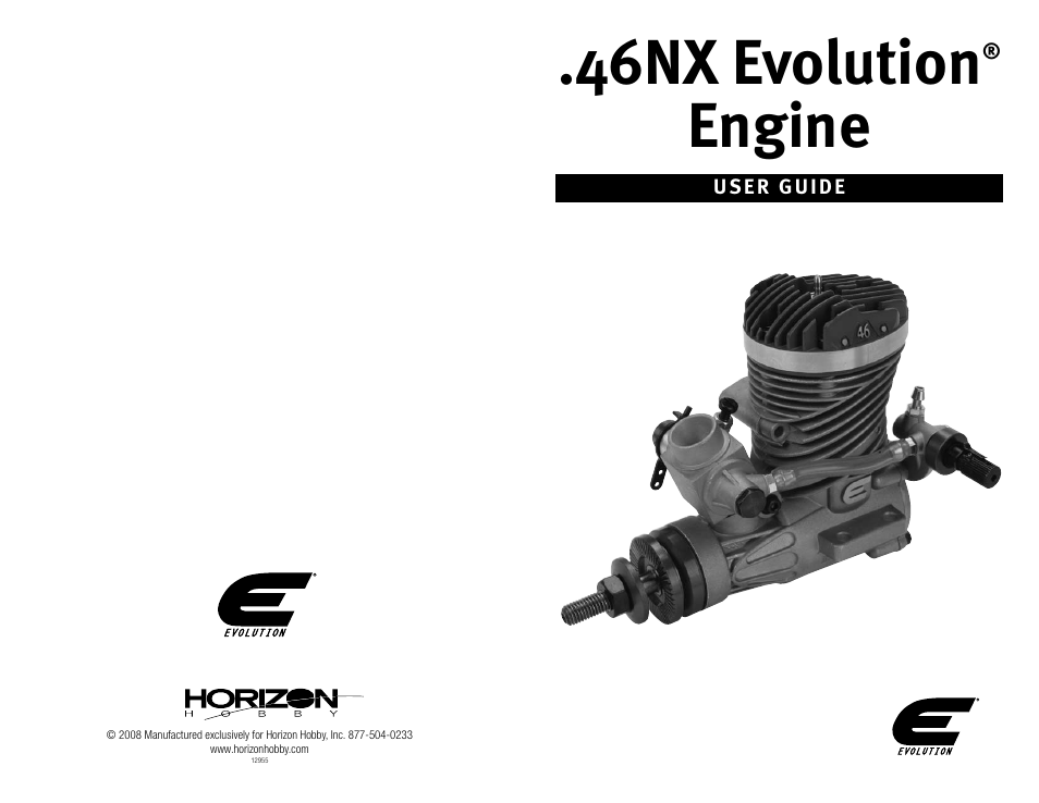 Evolution Engines 46NX User Manual | 7 pages