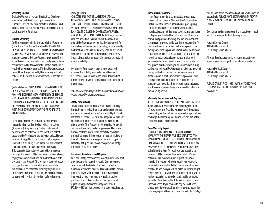 Evolution Engines 46NX User Manual | Page 7 / 7