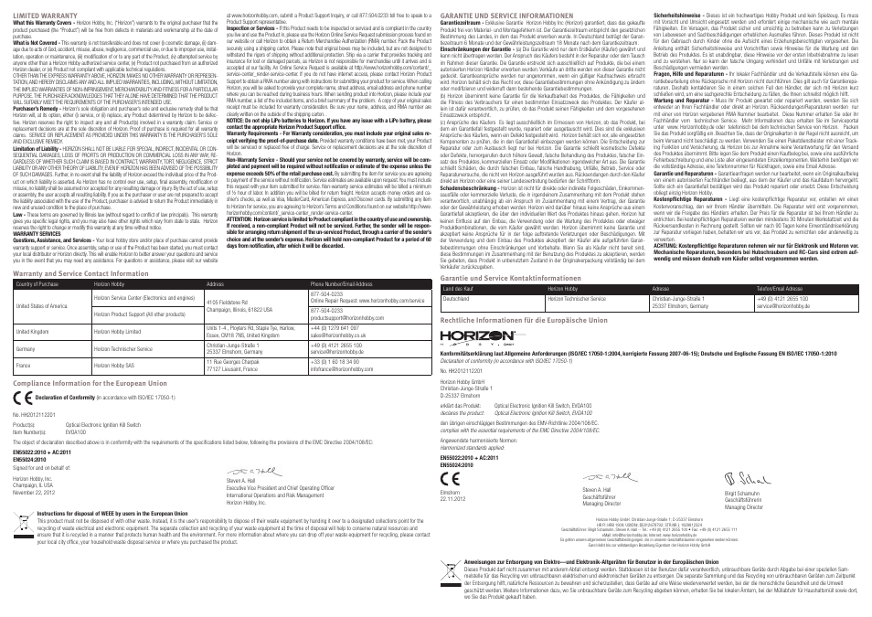 Evolution Engines EVOA100 User Manual | Page 2 / 3