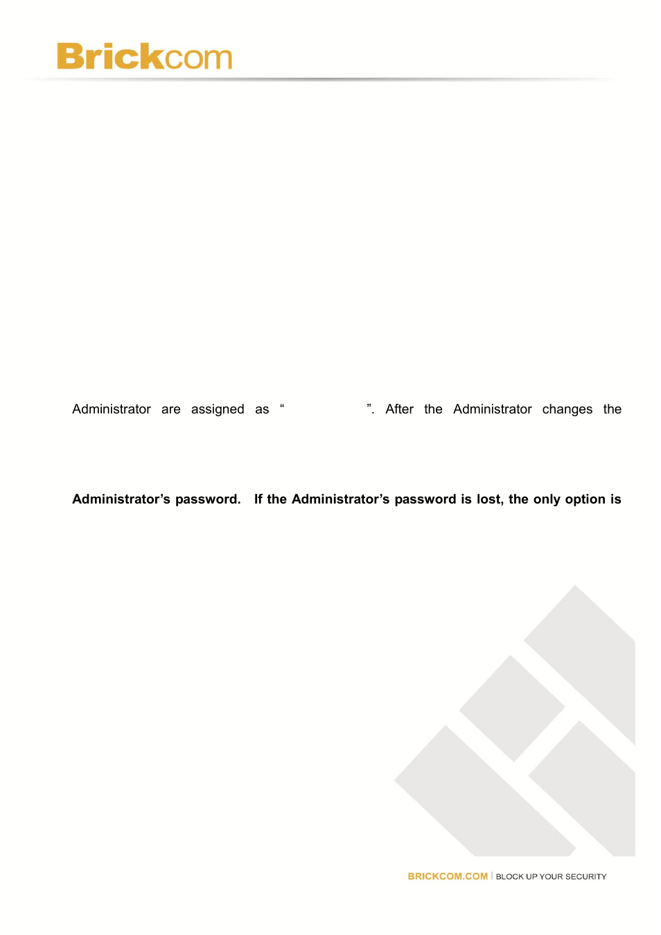 Accessing the network camera, Check network settings, Add password to prevent unauthorized access | Brick Computer CB-102A User Manual | Page 35 / 85