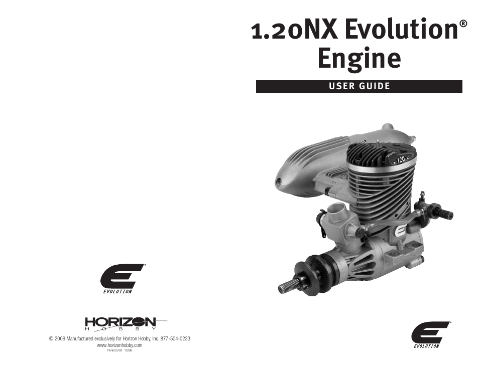 Evolution Engines 120NX User Manual | 8 pages
