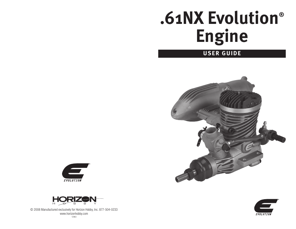 Evolution Engines 61NX User Manual | 7 pages