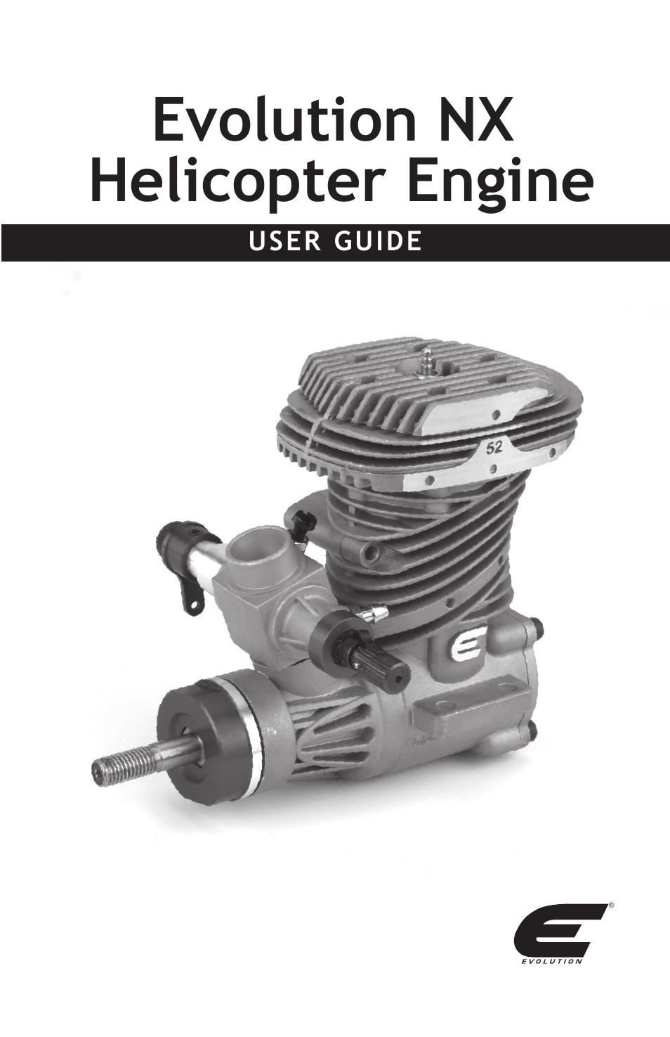 Evolution Engines 52NX User Manual | 12 pages