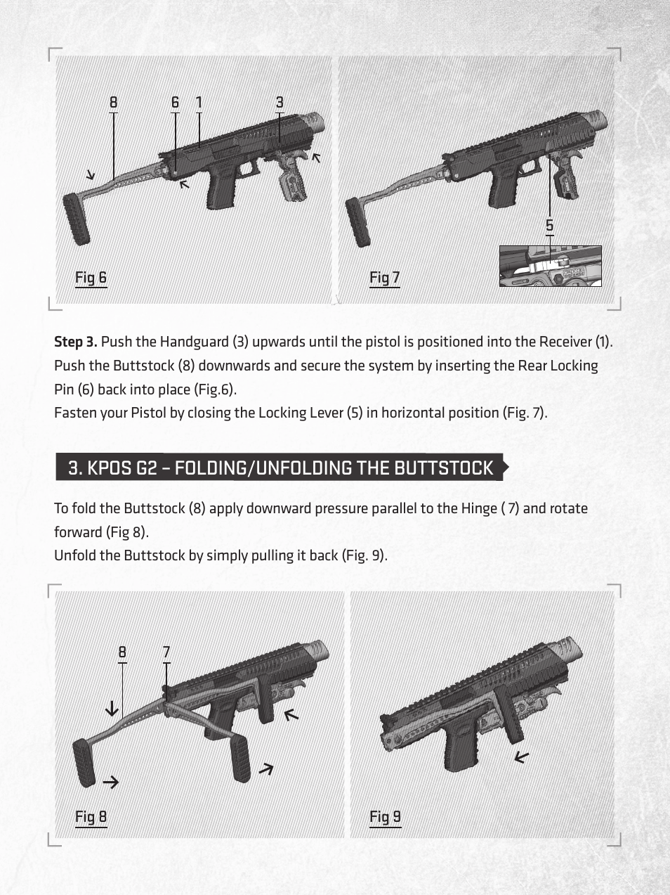 FAB Defense Kpos G2 Glock User Manual | Page 5 / 8