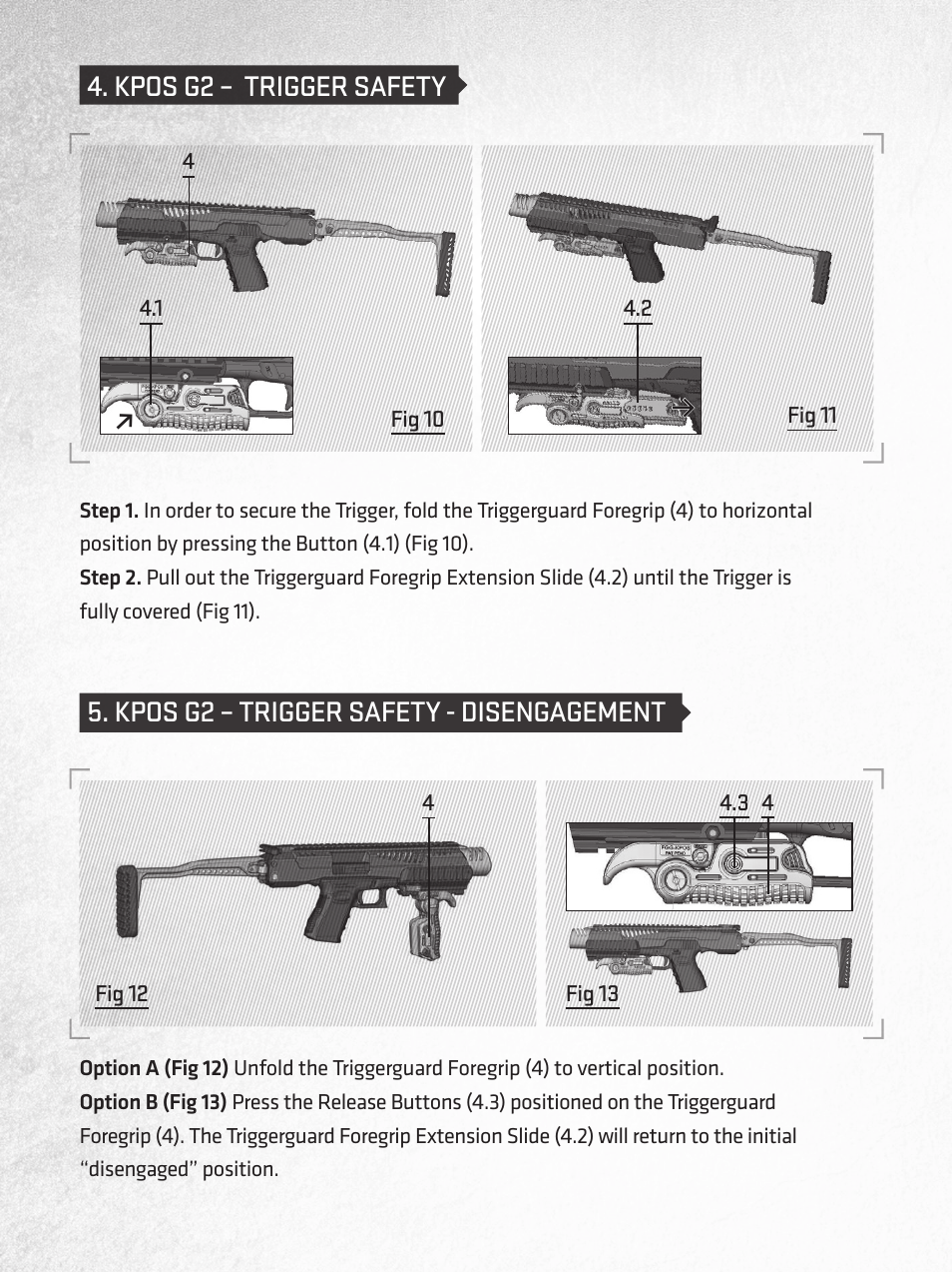 FAB Defense Kpos G2 Glock User Manual | Page 6 / 8