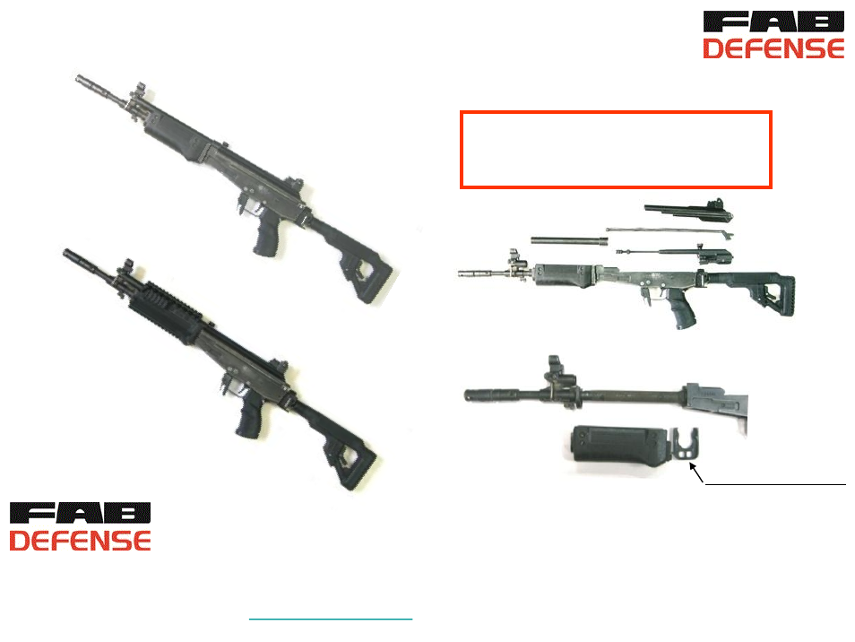FAB Defense PRG User Manual | 2 pages