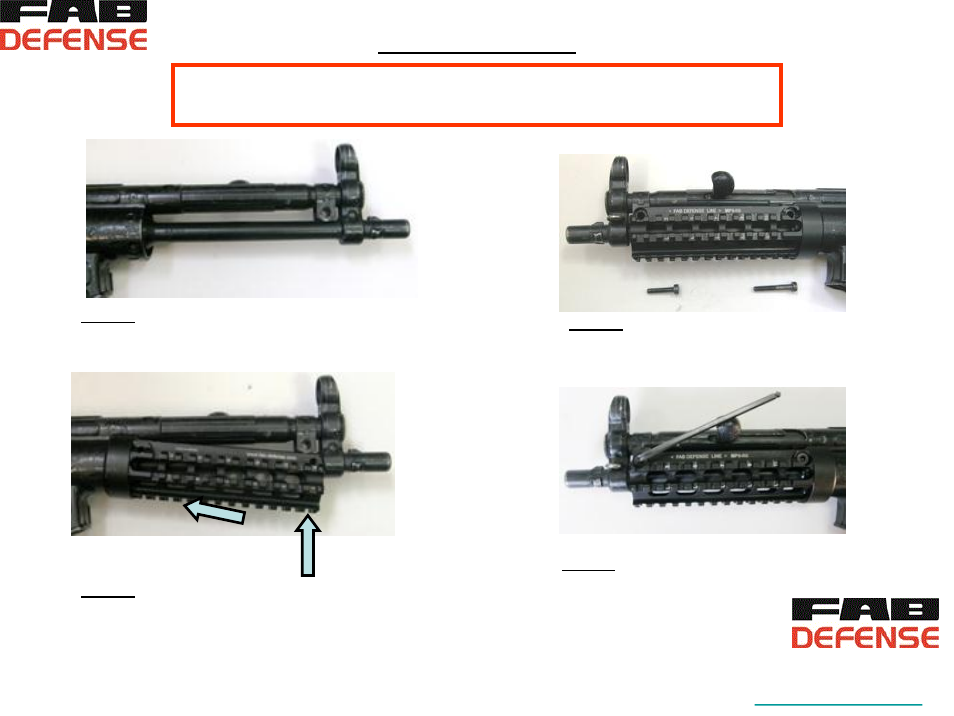 FAB Defense MP5-RS User Manual | 1 page