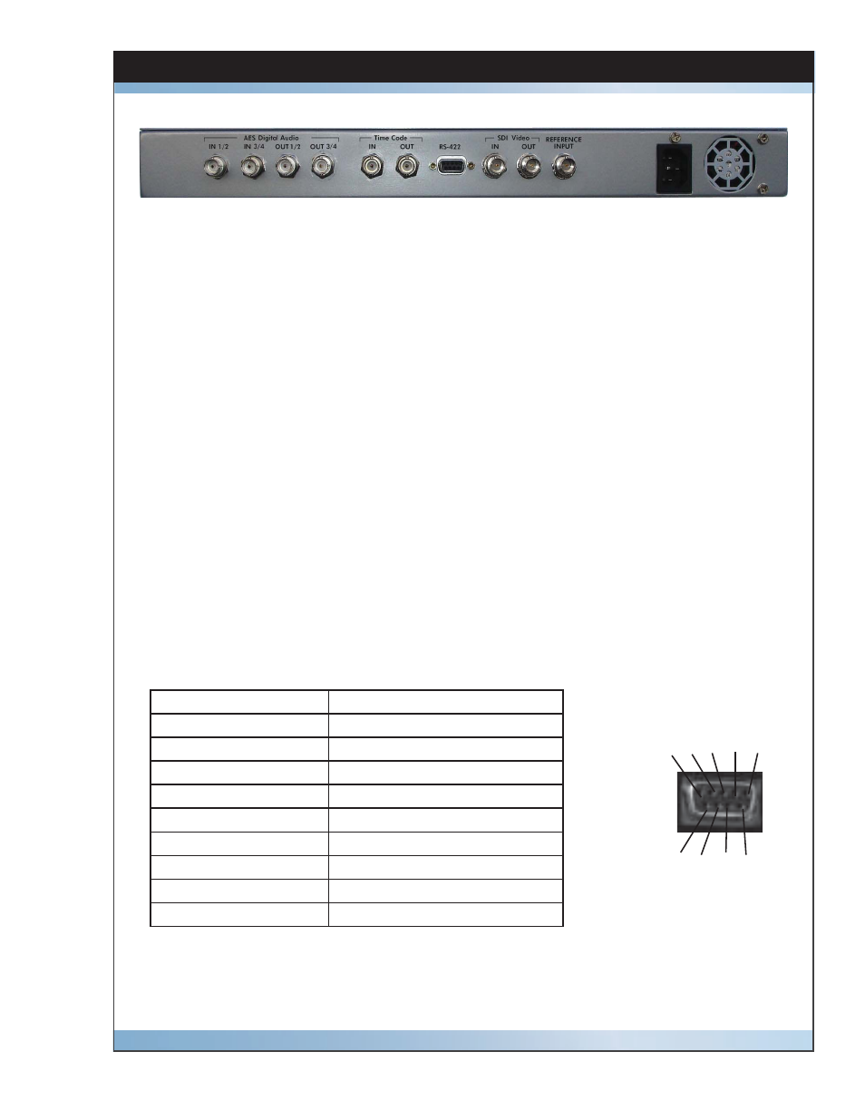 Connections | Fast Forward Video Micron HD User Manual | Page 7 / 24