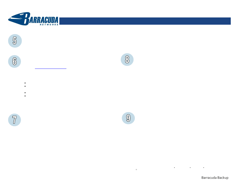 Barracuda backup - quick start guide, Barracuda backup | Barracuda Networks Computer Drive User Manual | Page 2 / 2
