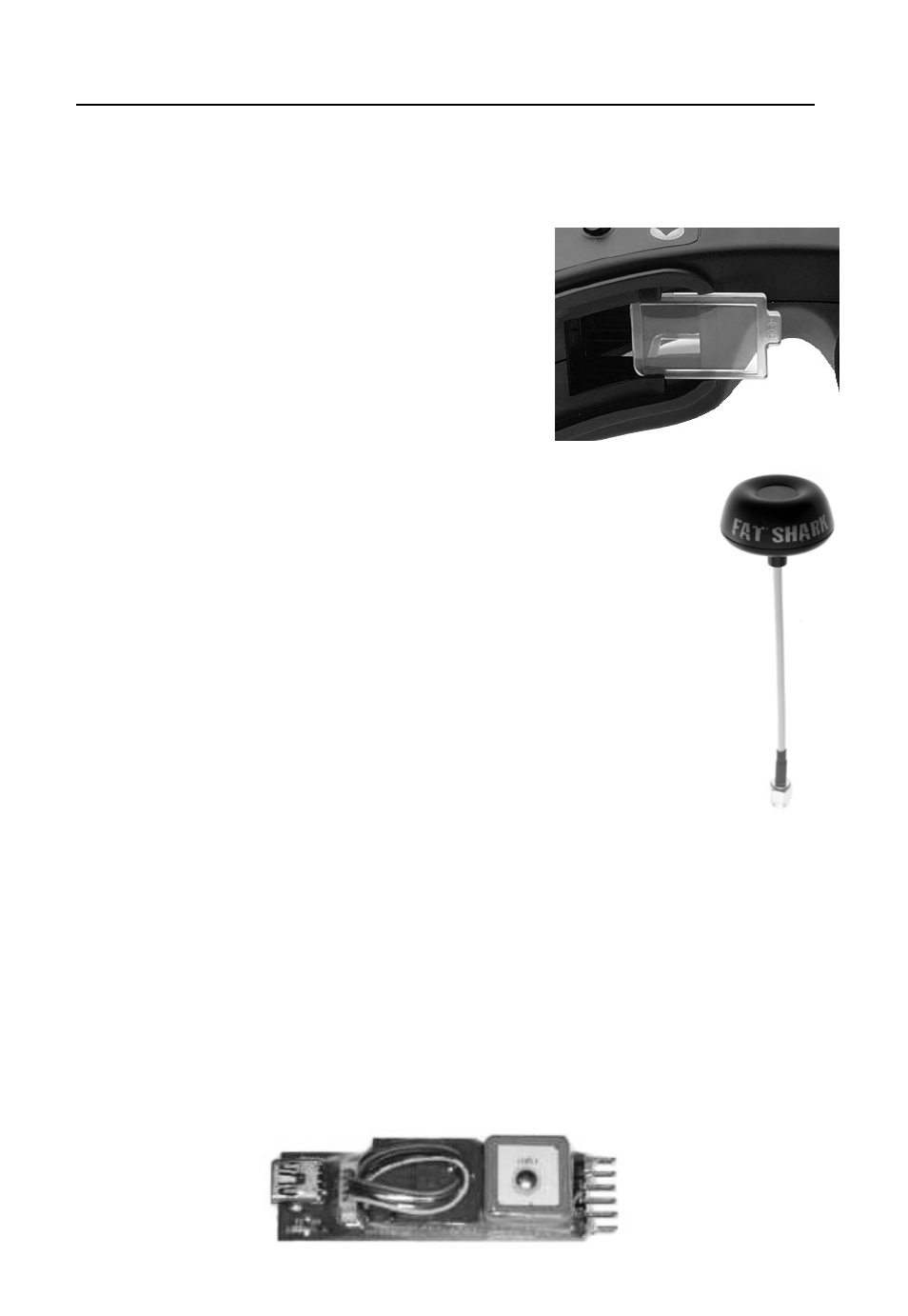 Diopter lens, Spironet circular polarized antenna, Tiny telemetry from immersionrc | Fat Shark DominatorHD User Manual | Page 8 / 12
