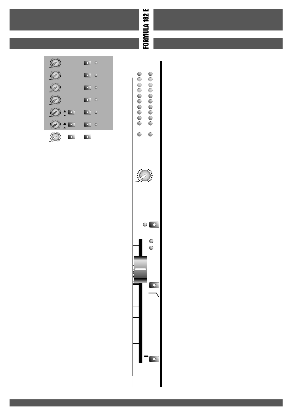 Français deutsch, Mono, Mono aux 1-6 2-trk ctrlroom | Mono aux 1 - 6 2-trk ctrlroom | FBT FORMULA 122E User Manual | Page 39 / 56
