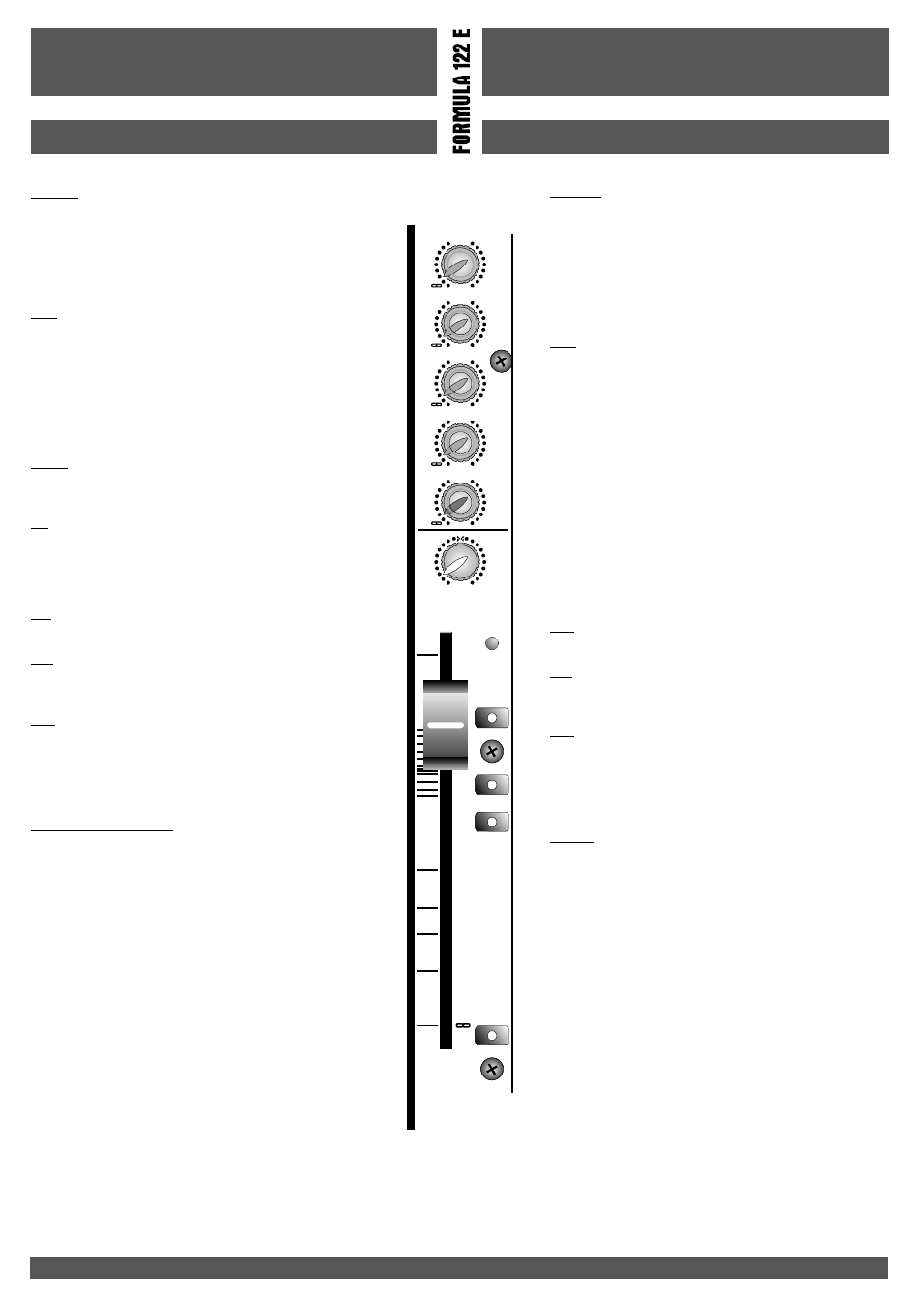 Français deutsch | FBT FORMULA 122E User Manual | Page 42 / 56