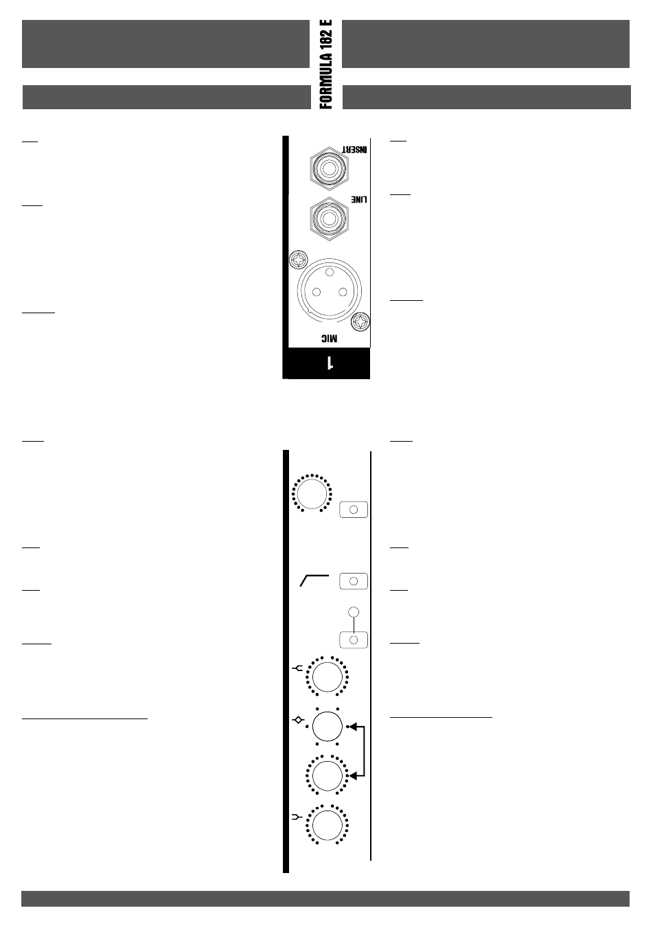 Italiano english | FBT FORMULA 122E User Manual | Page 6 / 56