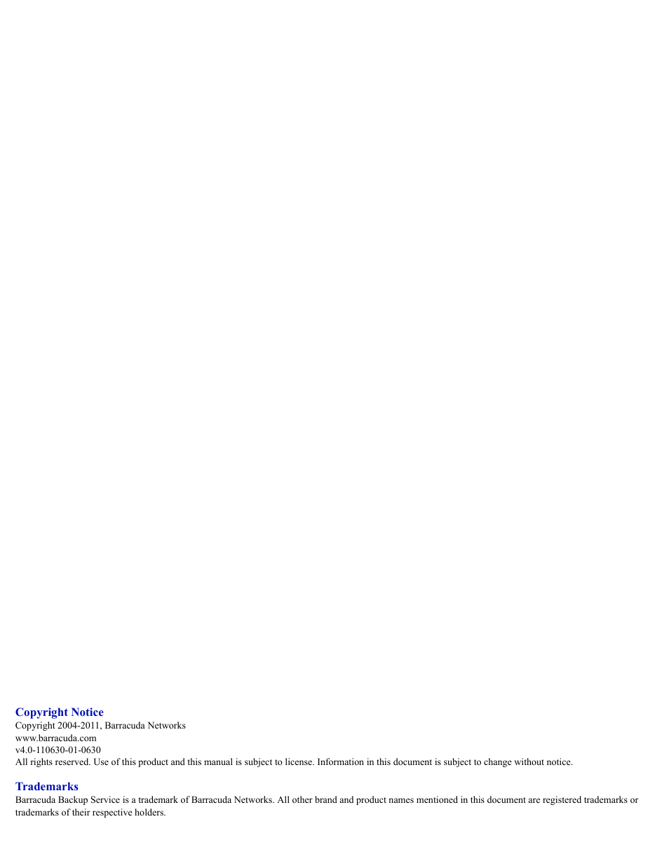 Barracuda Networks 4 User Manual | Page 2 / 69