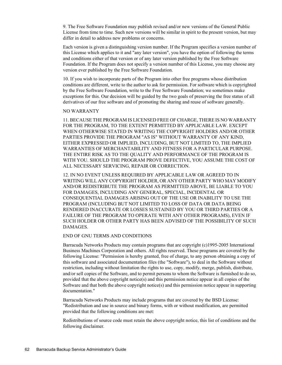 Barracuda Networks 4 User Manual | Page 64 / 69