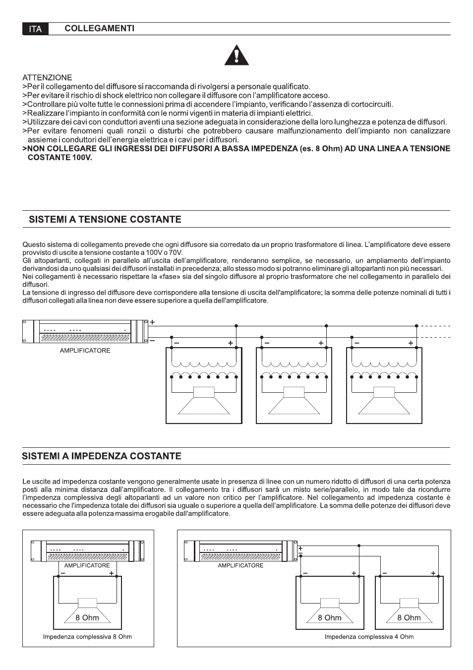 FBT CLA604 (passive) User Manual | Page 6 / 12