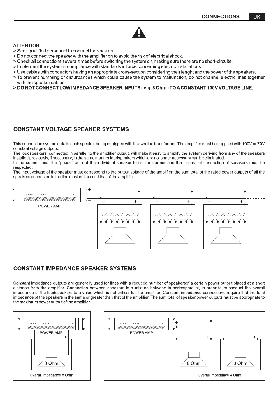 FBT CLA604 (passive) User Manual | Page 7 / 12