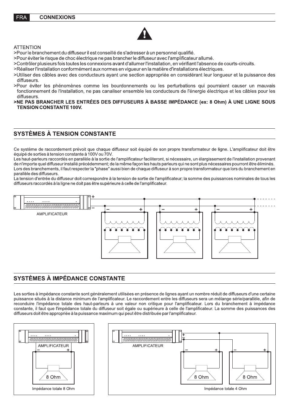 FBT CLA604 (passive) User Manual | Page 8 / 12
