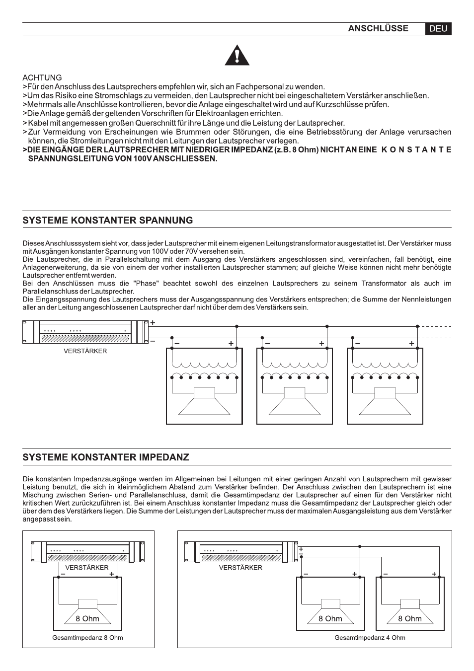 FBT CLA604 (passive) User Manual | Page 9 / 12